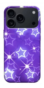 Чехол Purple sparkles для iPhone 18 Pro