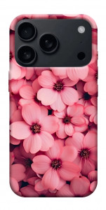 Чехол Pink flowers для iPhone 18 Pro