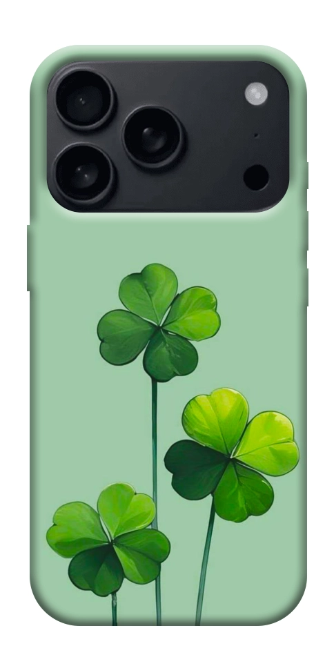Чехол Lucky clover для iPhone 18 Pro