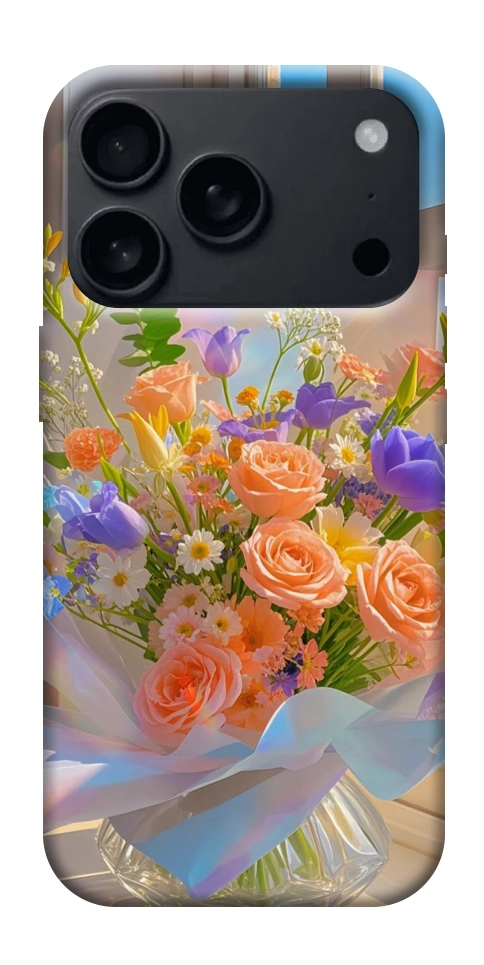 Чехол Яркий букет для iPhone 18 Pro