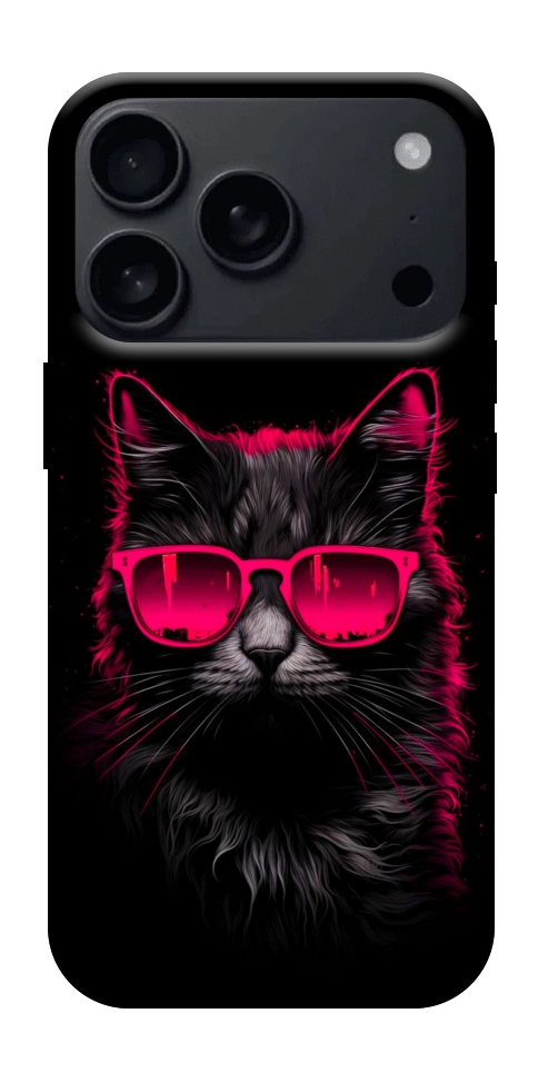 Чехол Cyberpunk cat для iPhone 18 Pro
