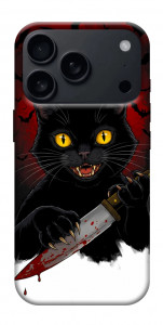 Чехол Horror lucky cat для iPhone 18 Pro