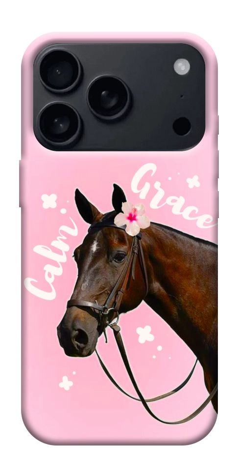 Чехол Horse with flower для iPhone 18 Pro