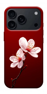 Чехол Sakura red для iPhone 18 Pro