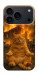 Чехол Burning cat для iPhone 18 Pro