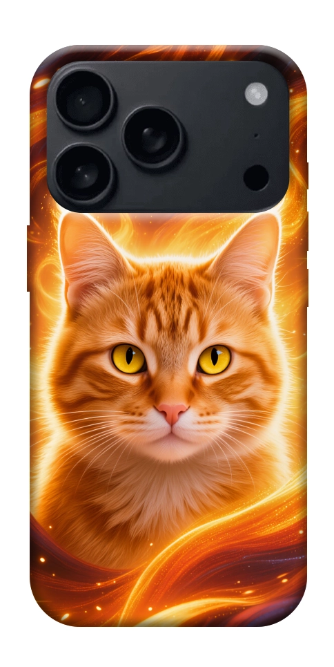 Чехол Fire cat для iPhone 18 Pro