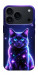 Чехол Galaxy purple cat для iPhone 18 Pro