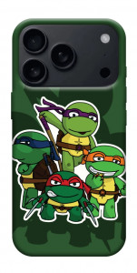 Чехол Green turtles для iPhone 18 Pro