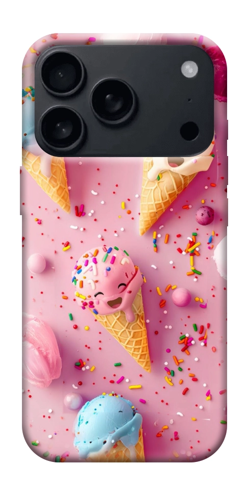Чехол Веселое мороженое для iPhone 18 Pro