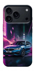 Чехол Неоновое BMW для iPhone 18 Pro