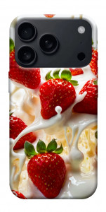 Чехол Strawberry and cream для iPhone 18 Pro