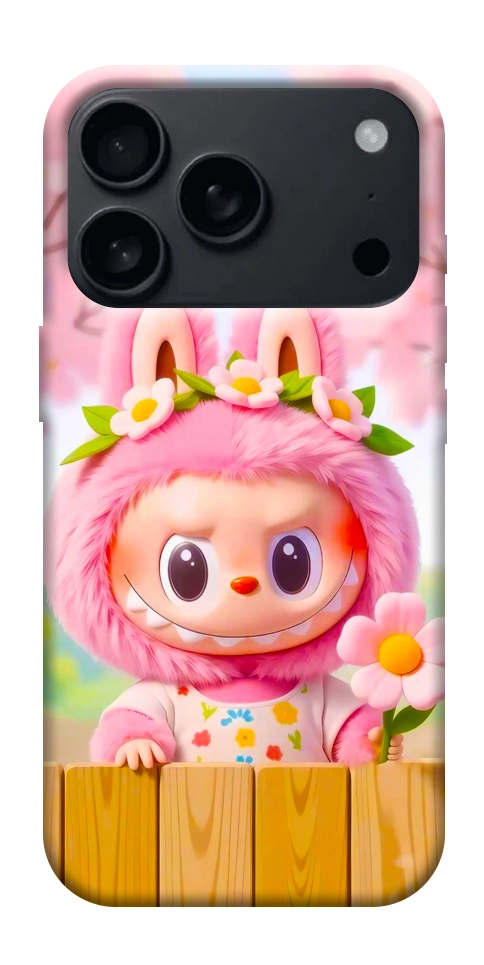 Чехол Labubu flower для iPhone 18 Pro