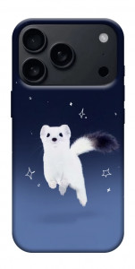 Чехол Хорёк в снегу для iPhone 18 Pro
