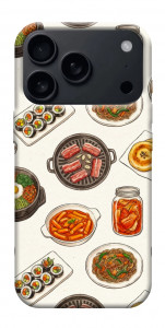Чехол Korean food для iPhone 18 Pro
