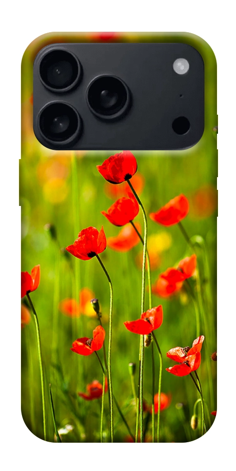 Чехол Маковое поле для iPhone 18 Pro