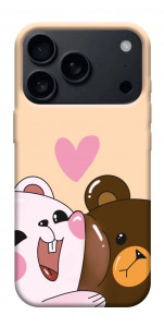 Чехол Медвежата для iPhone 18 Pro
