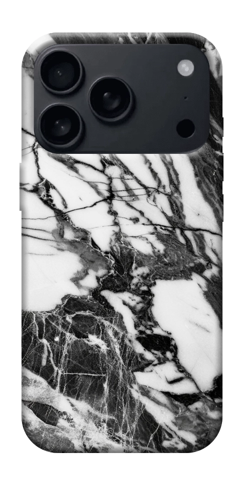 Чехол Calacatta black marble для iPhone 18 Pro