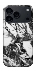 Чехол Calacatta black marble для iPhone 18 Pro