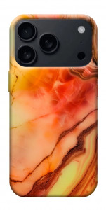 Чехол Красный коралл мрамор для iPhone 18 Pro