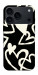 Чохол Black and white hearts для iPhone 18 Pro