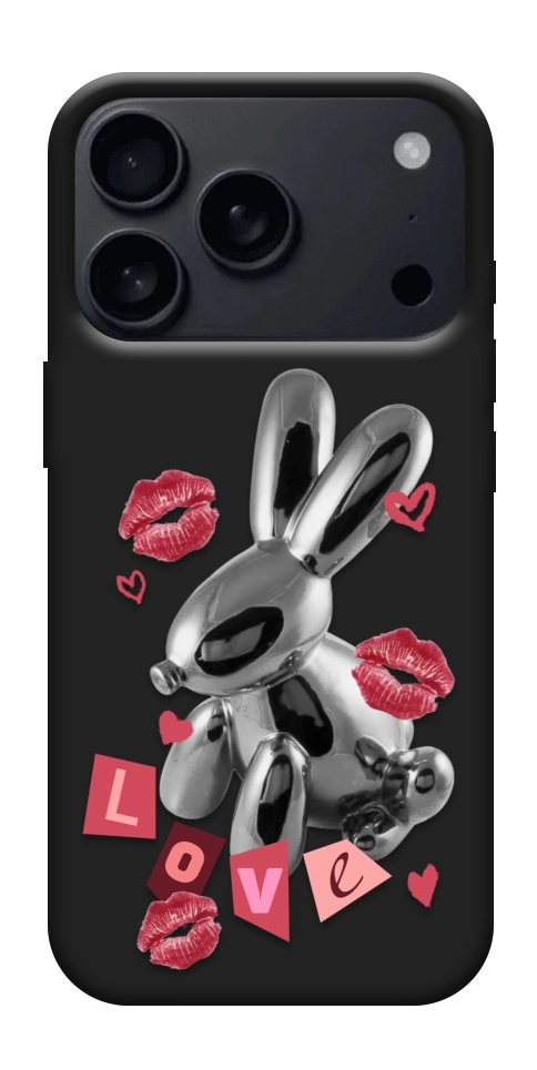 Чехол Metal bunny для iPhone 18 Pro