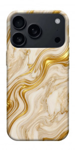 Чехол Liquid gold marble для iPhone 18 Pro