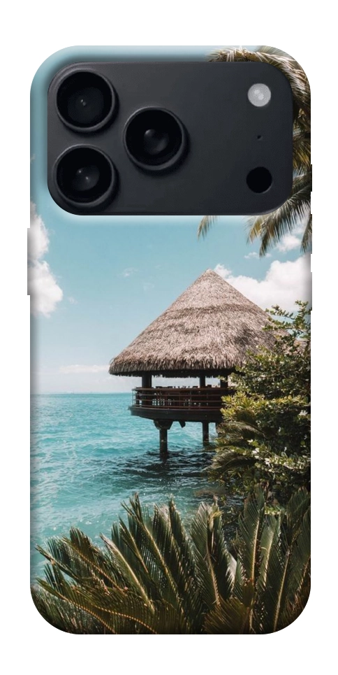 Чехол Тропический остров для iPhone 18 Pro