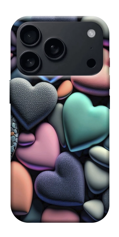 Чехол Каменные сердца для iPhone 18 Pro