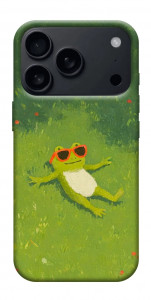 Чехол Лягушачий chill для iPhone 18 Pro