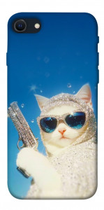 Чехол Diamond kitty для iPhone SE (2022)