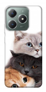 Чехол Три кота для Realme C61