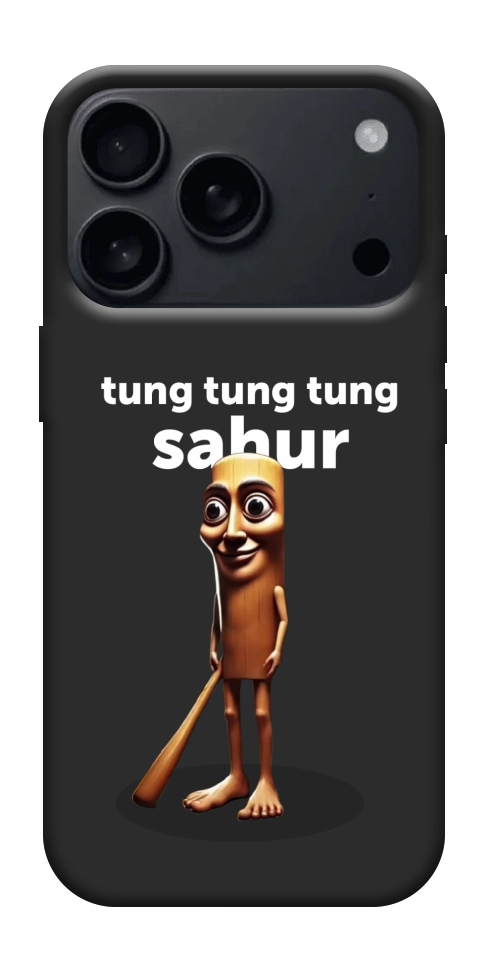 Чехол Tung Tung Tung Sahur Tamburo для iPhone 18 Pro