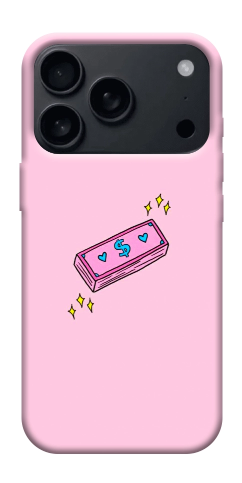 Чехол Simple pink money для iPhone 18 Pro