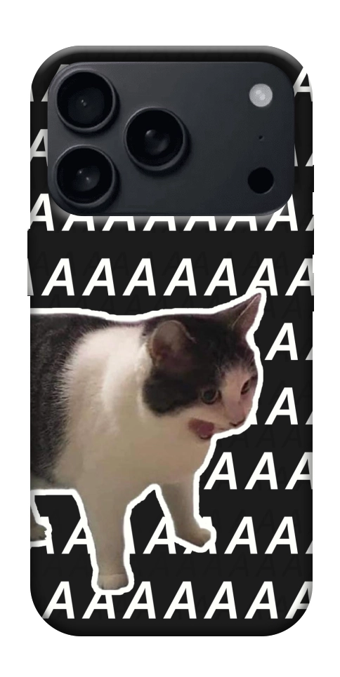 Чехол Сat screaming для iPhone 18 Pro