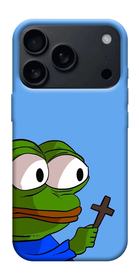 Чехол Pepe frog для iPhone 18 Pro