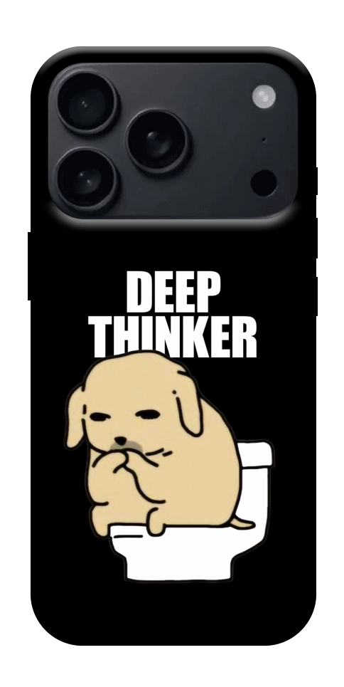Чехол Deep thinker для iPhone 18 Pro