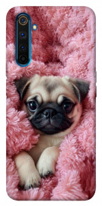 Чохол Мопс у ніжностях для Realme 6 Pro