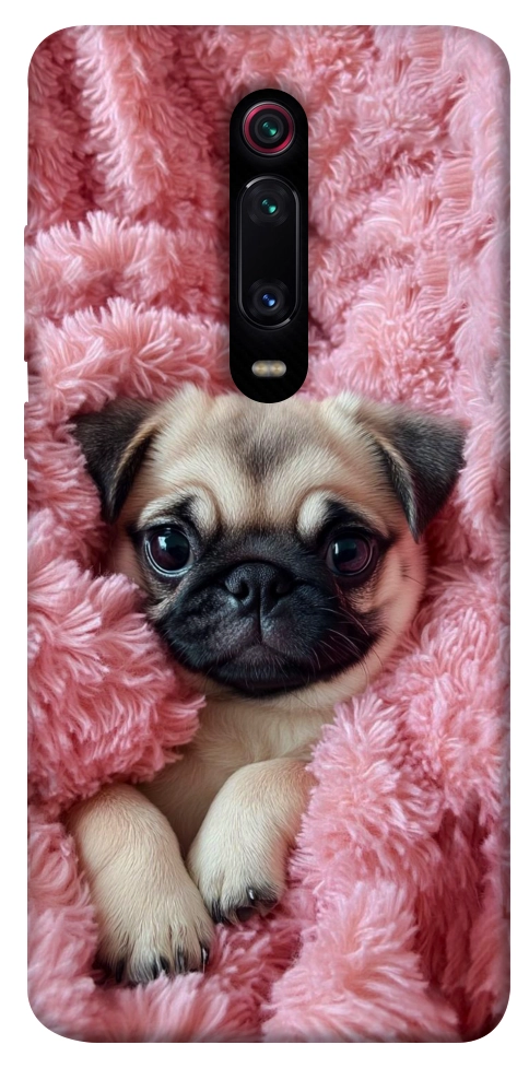 Чехол Мопс в нежностях для Xiaomi Mi 9T