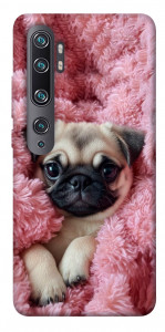 Чехол Мопс в нежностях для Xiaomi Mi Note 10 Pro