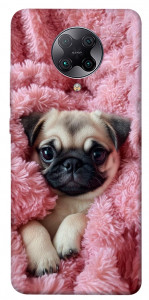 Чехол Мопс в нежностях для Xiaomi Redmi K30 Pro