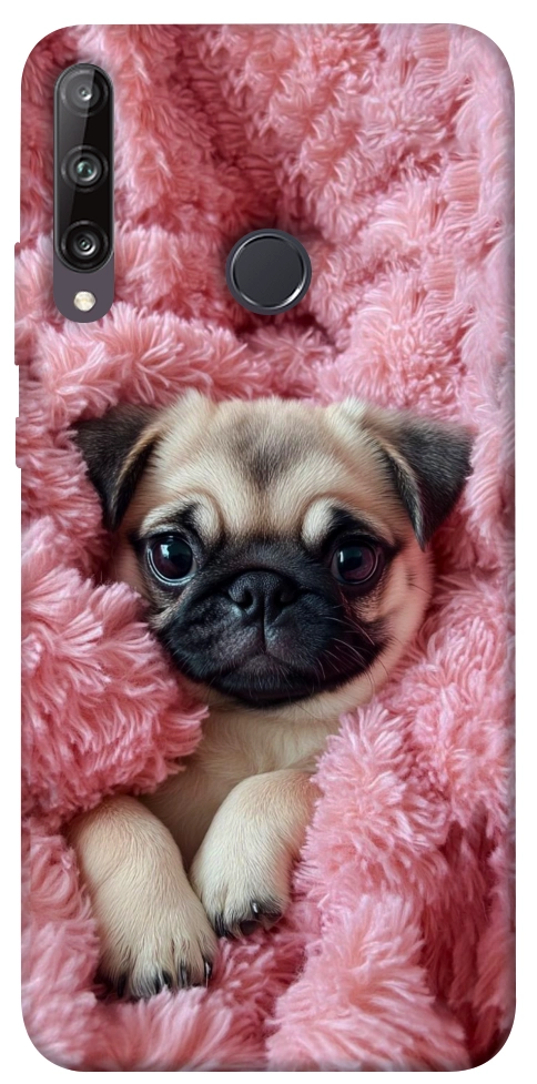 Чохол Мопс у ніжностях для Huawei P40 Lite E