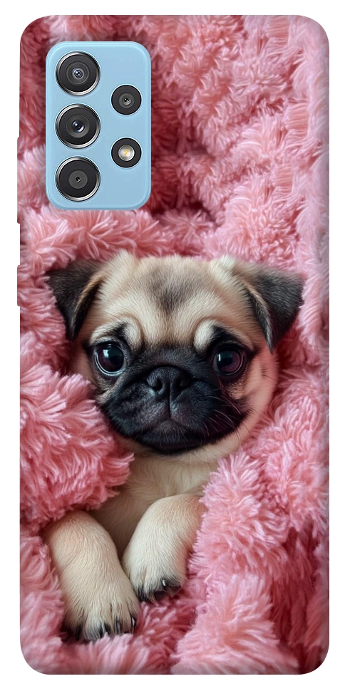 Чохол Мопс у ніжностях для Galaxy A52