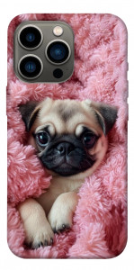 Чохол Мопс у ніжностях для iPhone 13 Pro