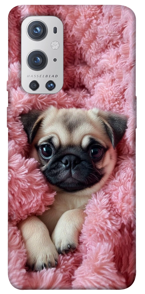 Чохол Мопс у ніжностях для Oneplus 9 pro