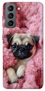 Чохол Мопс у ніжностях для Galaxy S21 FE