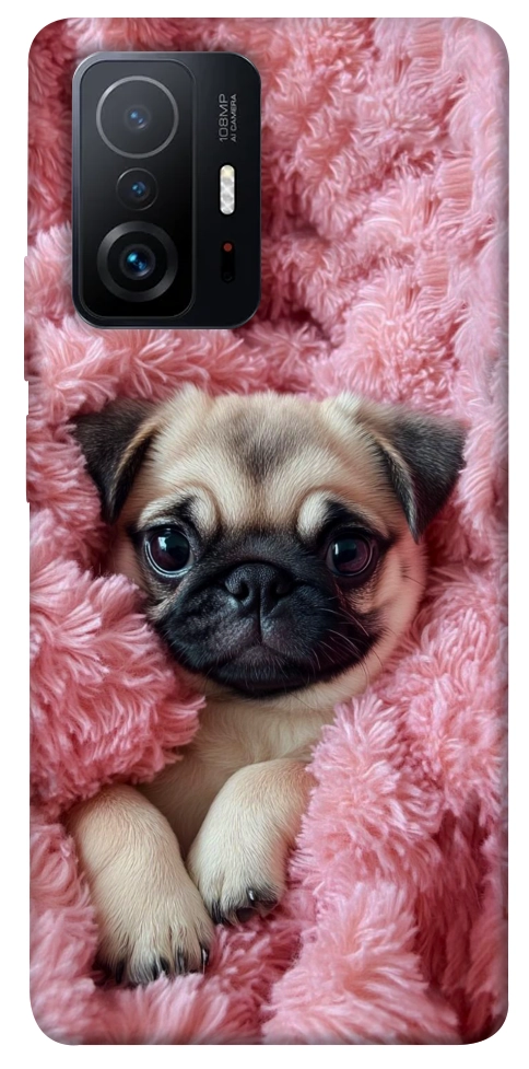 Чохол Мопс у ніжностях для Xiaomi 11T