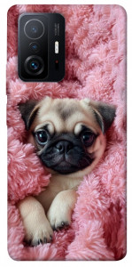 Чохол Мопс у ніжностях для Xiaomi 11T Pro