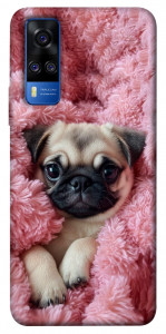 Чохол Мопс у ніжностях для Vivo Y51a
