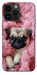 Чохол Мопс у ніжностях для iPhone 14 Pro Max