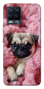 Чехол Мопс в нежностях для Realme 8 Pro